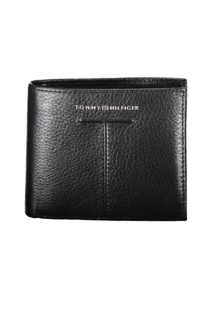 Tommy Hilfiger - Black Leather Men Wallet