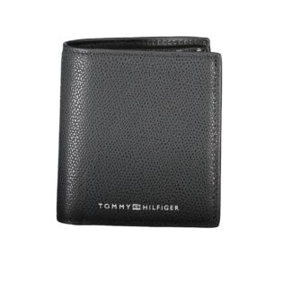 Tommy Hilfiger - Black Leather Men Wallet