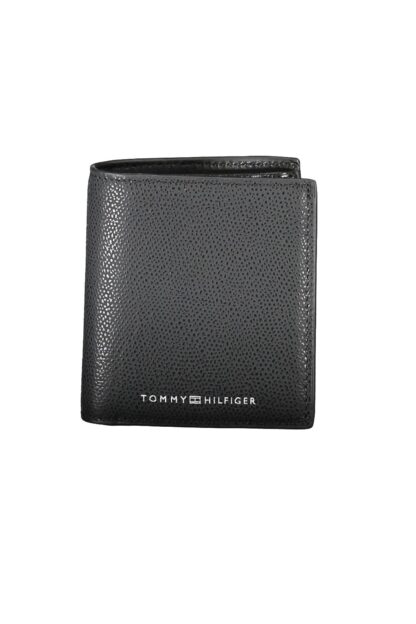 Tommy Hilfiger - Black Leather Men Wallet