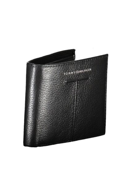 Tommy Hilfiger - Black Leather Men Wallet