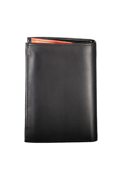 Tommy Hilfiger - Black Leather Men Wallet