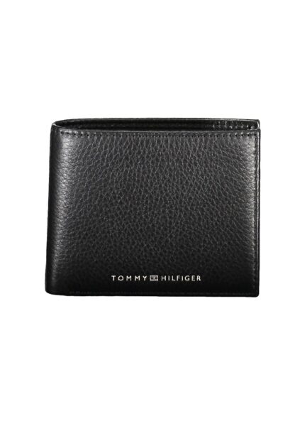 Tommy Hilfiger - Black Leather Mens Wallet