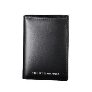 Tommy Hilfiger - Black Leather Men Wallet