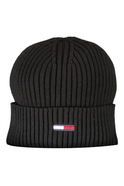 Tommy Hilfiger - Black Cotton Men Cap