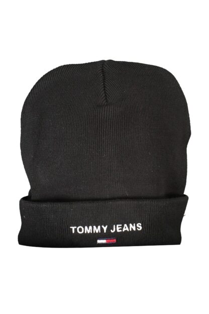 Tommy Hilfiger - Black Cotton Men Cap