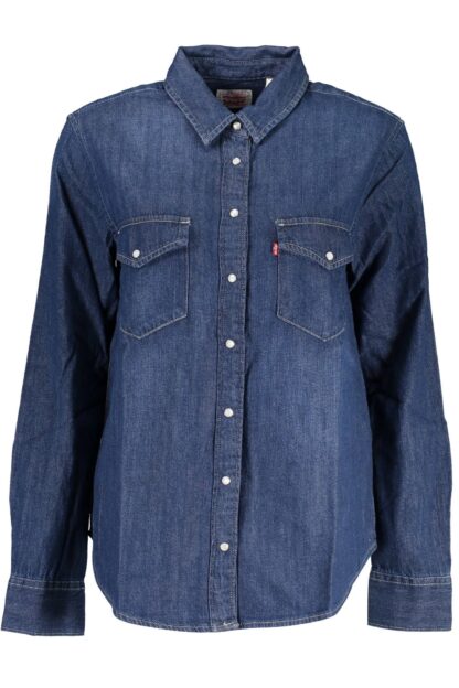 Levi's - Blue Cotton Women Shirt