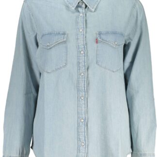 Levi's - Blue Cotton Men Shirt