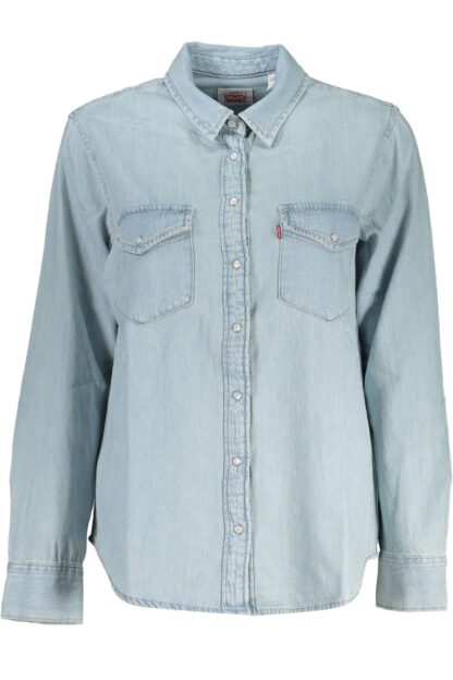 Levi's - Light Blue Cotton Women Shirt