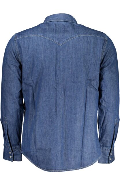 Levi's - Blue Cotton Men Shirt