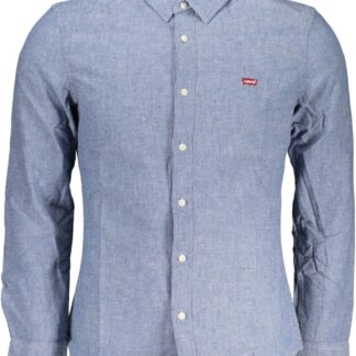 Harmont & Blaine - Blue Cotton Mens Shirt