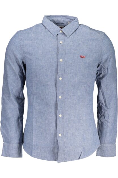 Levi's - Light Blue Cotton Men Shirt