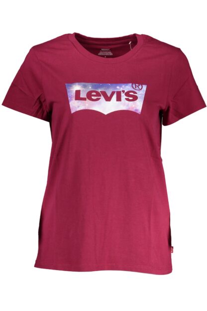 Levi's - Red Cotton Women T-Shirt