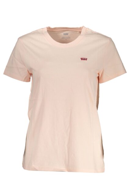 Levi's - Pink Cotton Women T-Shirt