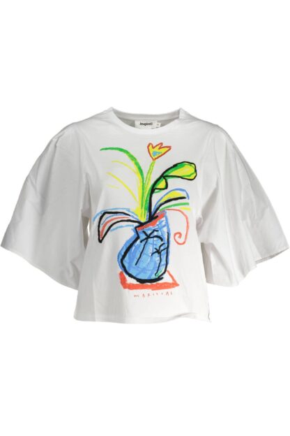 Desigual - White Cotton Women Top