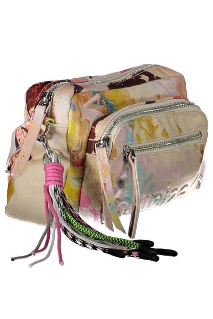 Desigual - White Cotton Women Handbag