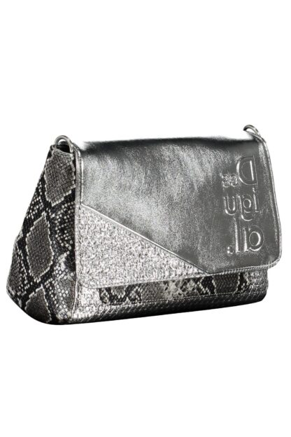 Desigual - Silver Polyethylene Women Handbag