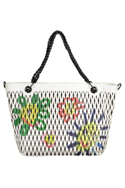 Desigual - White Polyethylene Women Handbag