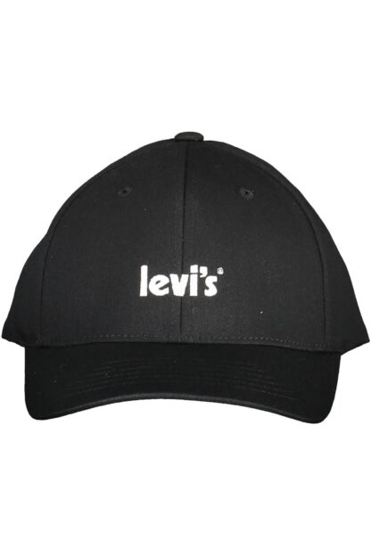 Levi's - Black Cotton Men Hat