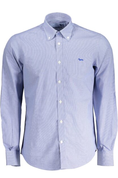 Harmont & Blaine - Blue Cotton Mens Shirt