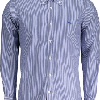 Harmont & Blaine - Blue Organic Cotton Men Shirt