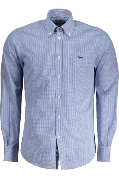 Harmont & Blaine - Blue Organic Cotton Men Shirt