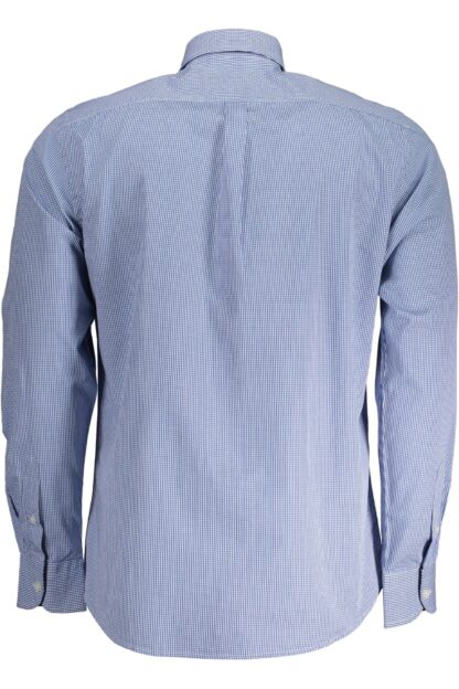 Harmont & Blaine - Blue Organic Cotton Men Shirt