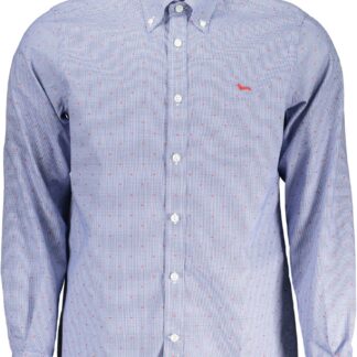 Harmont & Blaine - Light Blue Linen Men Shirt