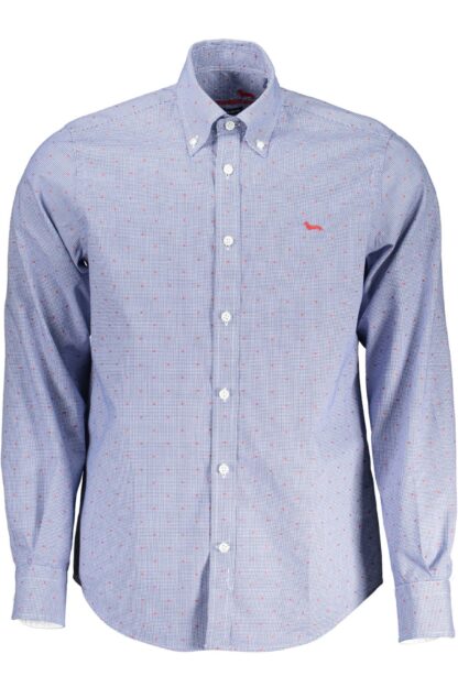 Harmont & Blaine - Blue Cotton Men Shirt