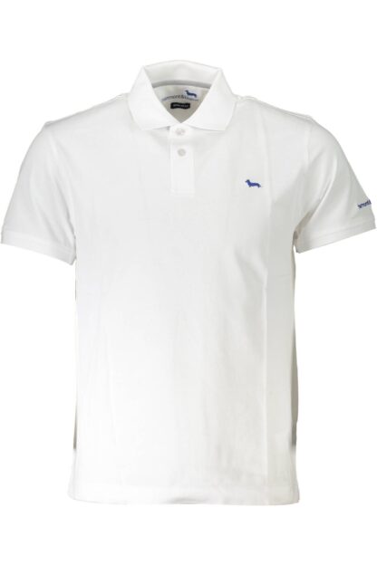 Harmont & Blaine - White Cotton Men Polo Shirt