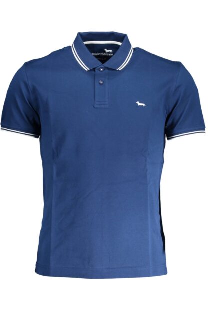 Harmont & Blaine - Blue Cotton Men Polo Shirt