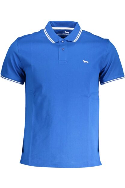 Harmont & Blaine - Blue Cotton Men Polo Shirt