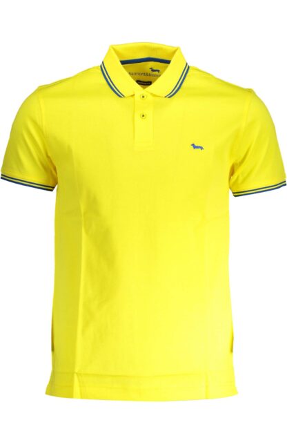 Harmont & Blaine - Yellow Cotton Men Polo Shirt