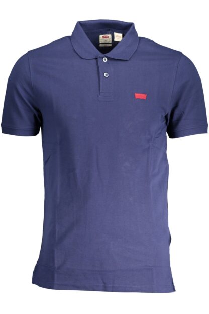 Levi's - Blue Cotton Men Polo