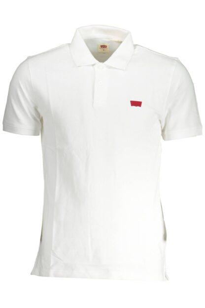 Levi's - White Cotton Men Polo Shirt