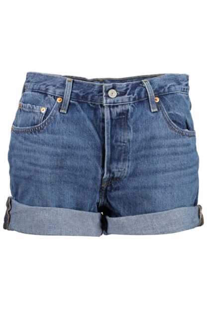 Levi's - Blue Cotton Women Short