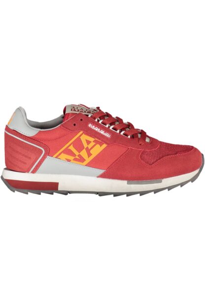 Napapijri - Red Polyester Men Sneaker