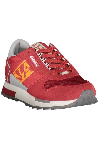 Napapijri - Red Polyester Men Sneaker