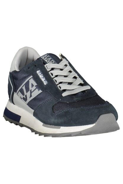 Napapijri - Blue Polyester Men Sneaker