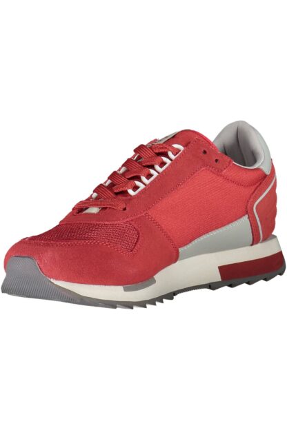 Napapijri - Red Polyester Men Sneaker