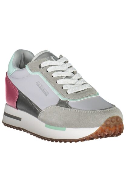 Napapijri - Gray Polyester Women Sneaker