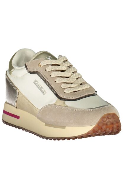 Napapijri - Beige Polyester Women Sneaker