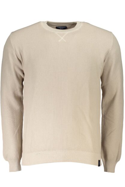 North Sails - Beige Cotton Men Sweater