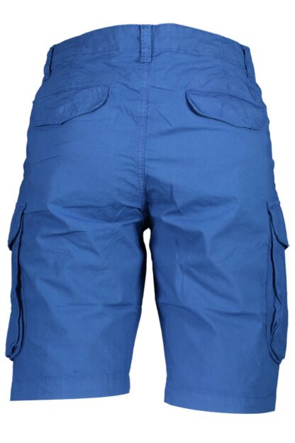 North Sails - Blue Cotton Men Bermuda Trouser