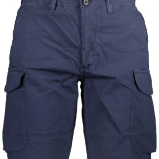 North Sails - Blue Cotton Men Bermuda Trouser