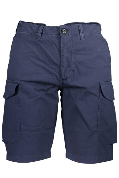 North Sails - Blue Cotton Men Bermuda Pants