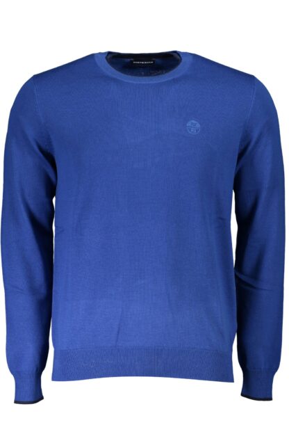 North Sails - Blue Organic Cotton Men Sweater