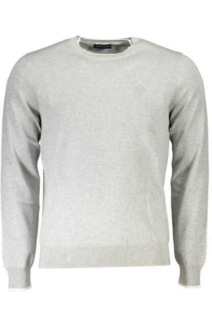 North Sails - Gray Cotton Men Sweater