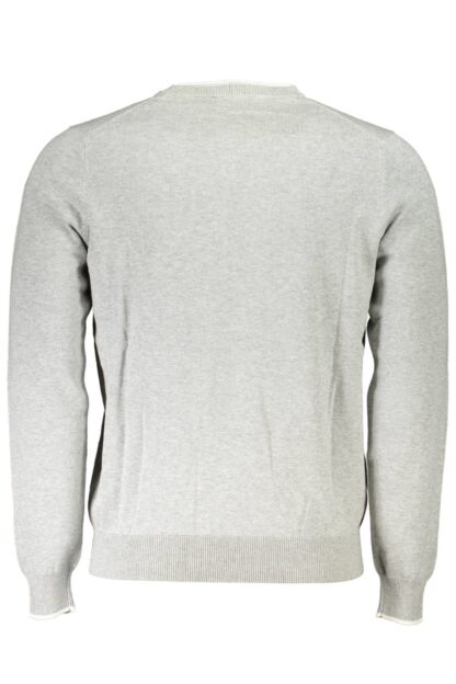 North Sails - Gray Cotton Men Sweater