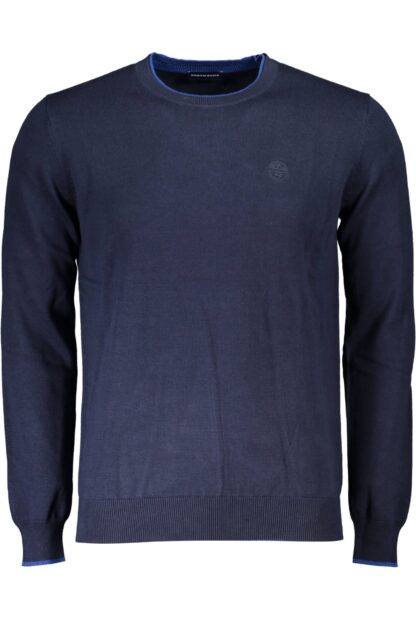 North Sails - Blue Organic Cotton Men Sweater