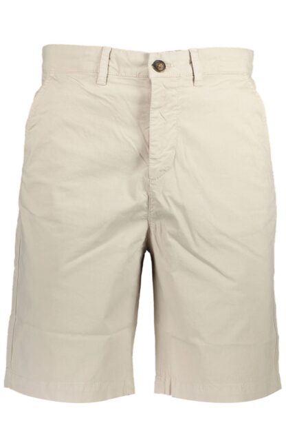 North Sails - Beige Cotton Men Bermuda Shorts